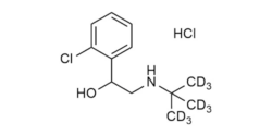 Tulobuterol-D9 hydrochloride reference materials Beta-Agonists - WITEGA Laboratorien Berlin-Adlershof GmbH