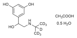 Orciprenaline-D7 acetate hydrate - WITEGA Laboratorien Berlin-Adlershof GmbH