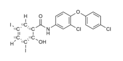 Rafoxanide-13C6 - WITEGA Laboratorien Berlin-Adlershof GmbH
