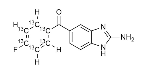 2-Aminoflubendazole-13C6 WITEGA Laboratorien