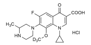 Gatifloxacin-D3 hydrochloride - WITEGA Laboratorien Berlin-Adlershof GmbH