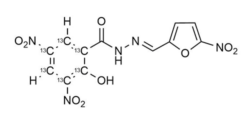 Nifursol-13C6 reference materials - analytical standards - nitrofuran metabolites - WITEGA Laboratorien Berlin-Adlershof GmbH
