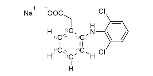 Diclofenac-13C6-Na reference materials