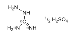 Aminoguanidine-13C15N2 sulfate reference materials - analytical standards - nitrofuran metabolites WITEGA Laboratorien Berlin-Adlershof GmbH