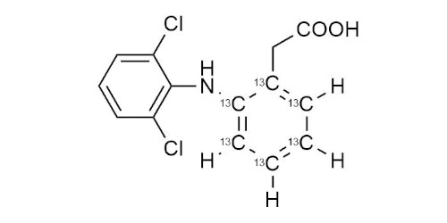 Diclofenac-13C6 reference materials