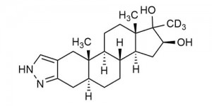 16β-Hydroxystanozolol-D3 (mixture of diastereomers)