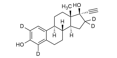 17α-Ethynylestradiol-D4 ST044 reference materials