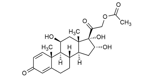 16-hydroxyprednisolone-acetate ST049